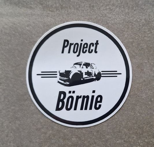 Supportsticker project börnie